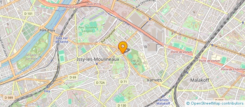 localisation de l'entreprise MONSIEUR FRANCIS BENZEKRI à ISSY-LES-MOULINEAUX