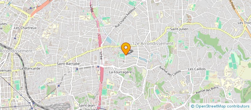 localisation de l'entreprise MONSIEUR FRANCIS BEQUIER à MARSEILLE 12EME