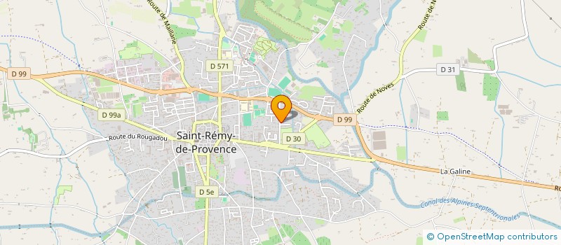 localisation de l'entreprise MONSIEUR FRANCIS BERGE à SAINT-REMY-DE-PROVENCE