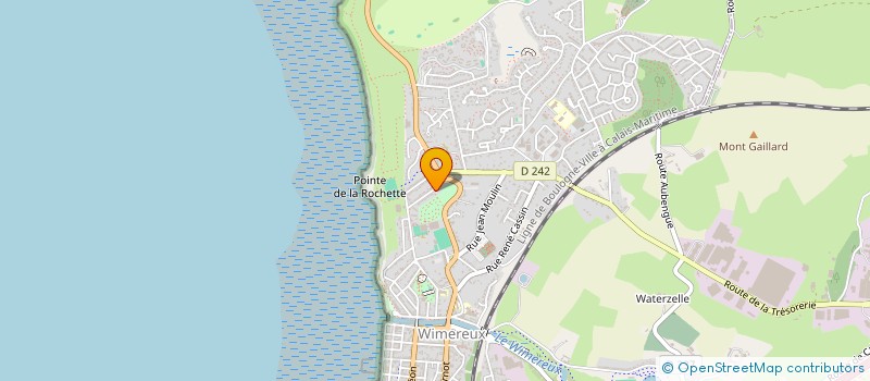 localisation de l'entreprise MONSIEUR FRANCIS BERNARD à WIMEREUX
