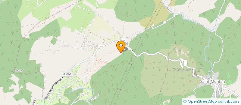 localisation de l'entreprise MONSIEUR FRANCIS BERNARD  LARNAS