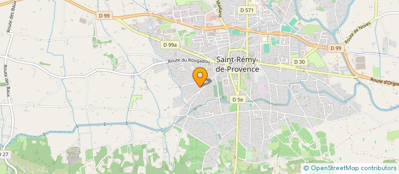 localisation de l'entreprise MONSIEUR FRANCIS BERNARDONI  SAINT-REMY-DE-PROVENCE