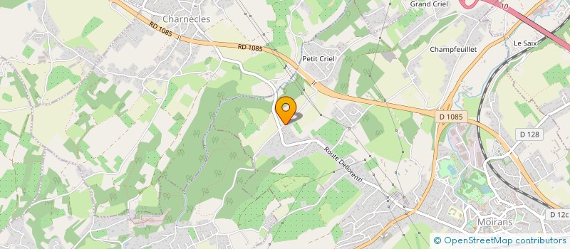 localisation de l'entreprise MONSIEUR FRANCIS BERQUIN  MOIRANS