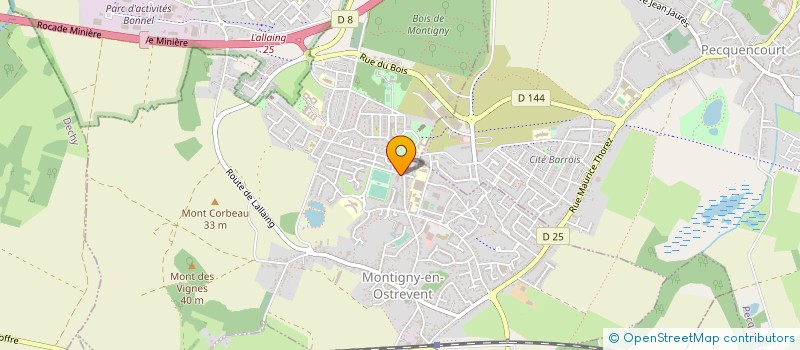 localisation de l'entreprise MONSIEUR FRANCIS BERTELOOT à MONTIGNY-EN-OSTREVENT