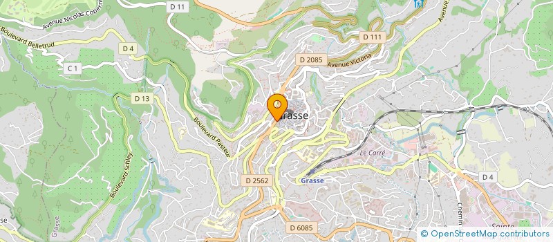localisation de l'entreprise MONSIEUR FRANCIS BERTOLOTTO à GRASSE