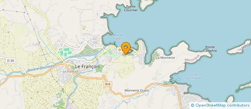 localisation de l'entreprise MONSIEUR FRANCIS BERTON à FRANCOIS