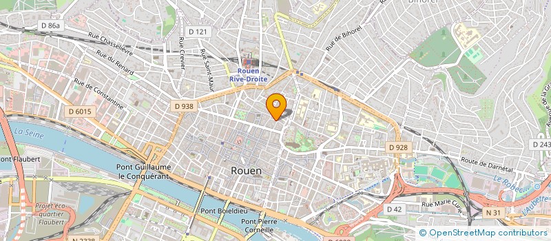 localisation de l'entreprise MONSIEUR FRANCIS BIDAULT à ROUEN