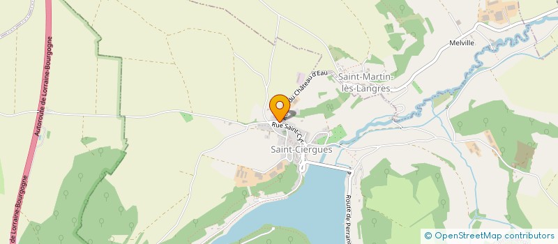 localisation de l'entreprise MONSIEUR FRANCIS BLANCHARD à SAINT-CIERGUES
