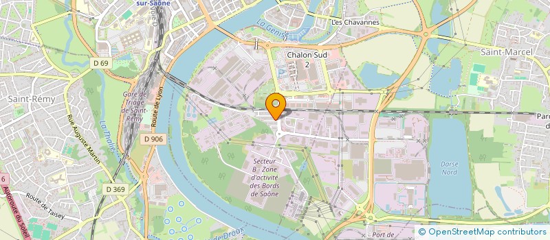 localisation de l'entreprise MONSIEUR FRANCIS BLONDEAUT  CHALON-SUR-SAONE