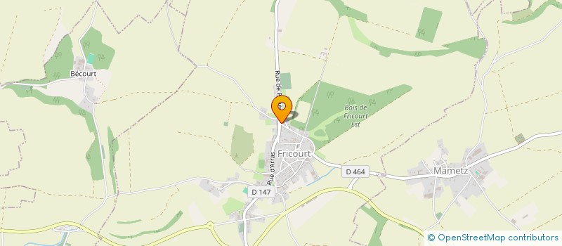 localisation de l'entreprise MONSIEUR FRANCIS BLOUET  FRICOURT