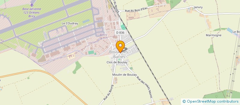 localisation de l'entreprise MONSIEUR FRANCIS BOITEAU à BOULAY-LES-BARRES