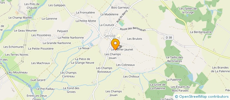 localisation de l'entreprise MONSIEUR FRANCIS BOSSUT  SENILLE-SAINT-SAUVEUR