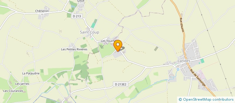 localisation de l'entreprise MONSIEUR FRANCIS BOUILLOUX  ST LOUP