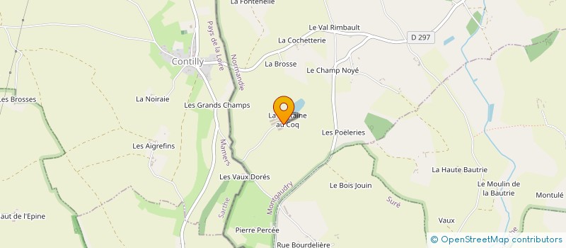 localisation de l'entreprise MONSIEUR FRANCIS BOULAY à MONTGAUDRY