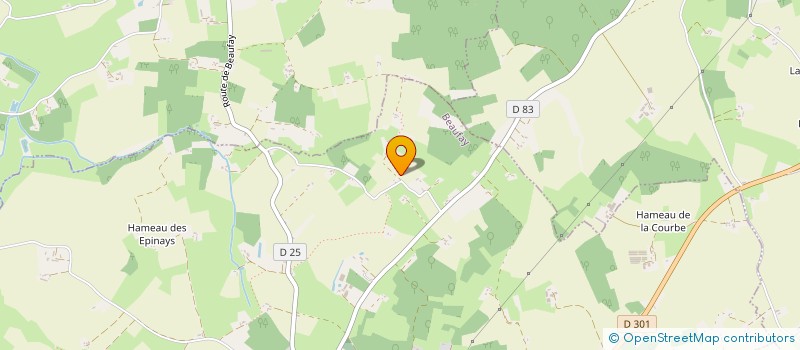 localisation de l'entreprise MONSIEUR FRANCIS BOULAY  SAINT CELERIN