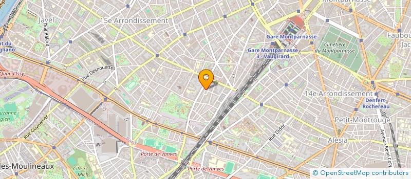 localisation de l'entreprise MONSIEUR FRANCIS BOUQUILLON  PARIS