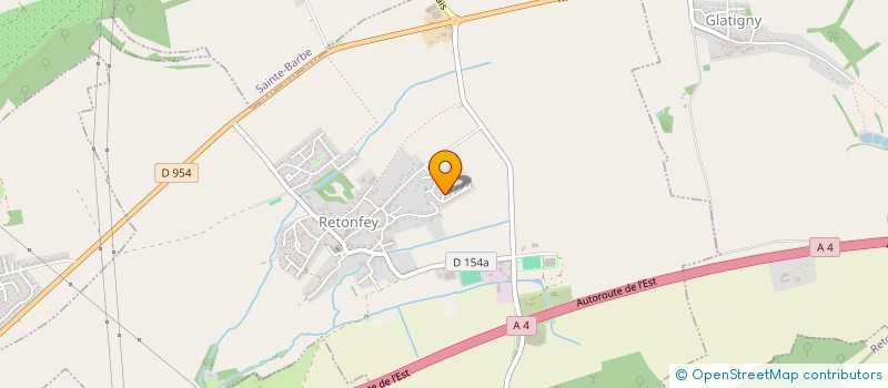 localisation de l'entreprise MONSIEUR FRANCIS BOUR  RETONFEY