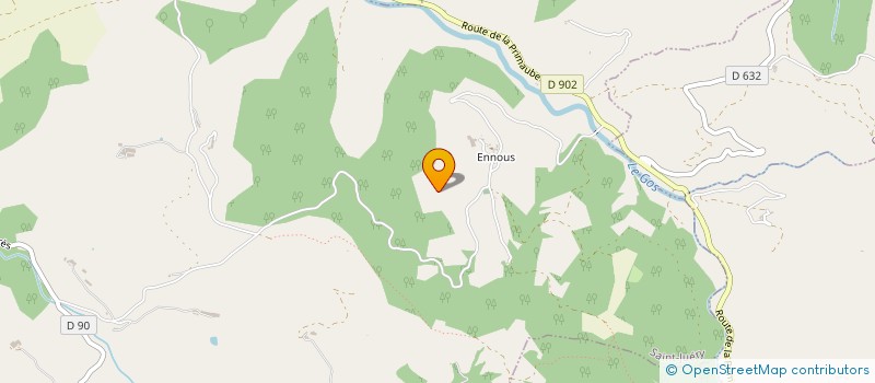 localisation de l'entreprise MONSIEUR FRANCIS BOUSQUET  SAINT-JUERY