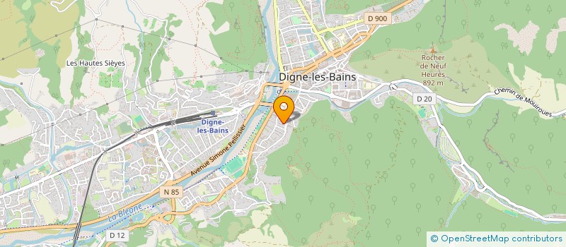 localisation de l'entreprise MONSIEUR FRANCIS BOUVIER à DIGNE-LES-BAINS
