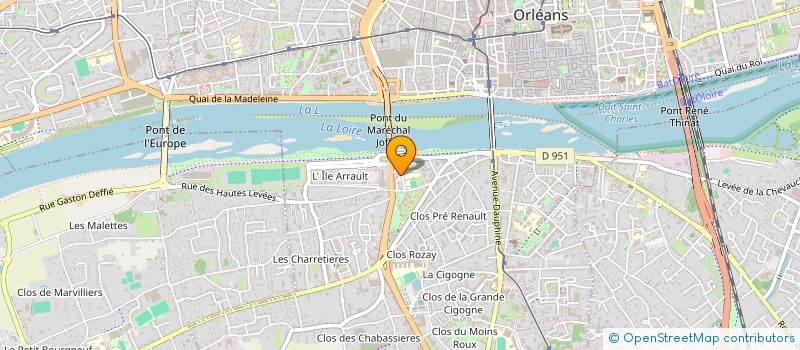 localisation de l'entreprise MONSIEUR FRANCIS BRAHOUA à ORLEANS