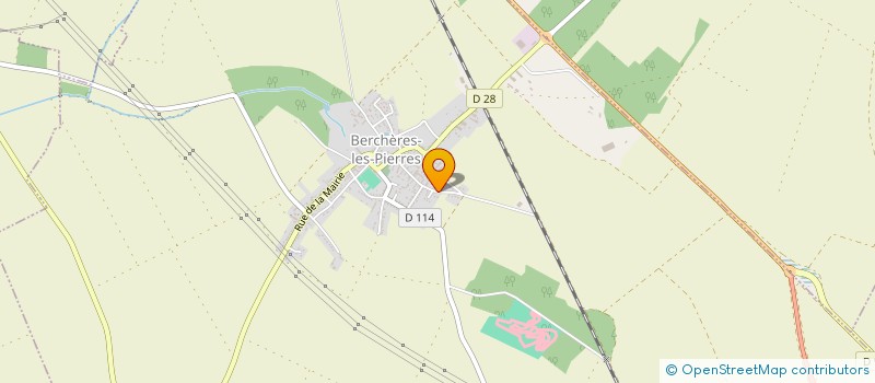 localisation de l'entreprise MONSIEUR FRANCIS BRAULT à BERCHERES-LES-PIERRES