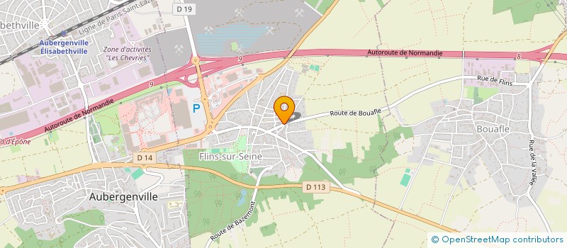 localisation de l'entreprise MONSIEUR FRANCIS BRE à FLINS-SUR-SEINE