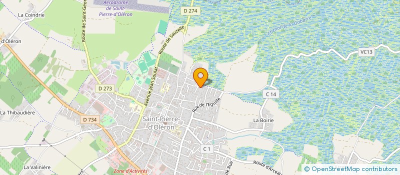 localisation de l'entreprise MONSIEUR FRANCIS BREC  SAINT-PIERRE-D OLERON