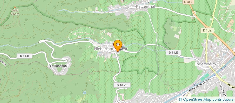 localisation de l'entreprise MONSIEUR FRANCIS BRICOLA  NIEDERMORSCHWIHR