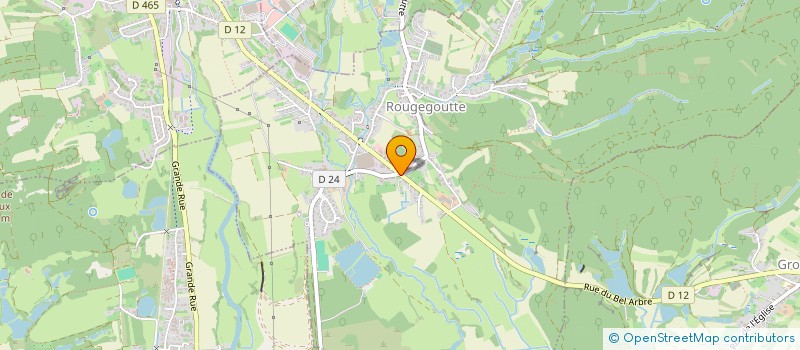 localisation de l'entreprise MONSIEUR FRANCIS BRIOT à ROUGEGOUTTE