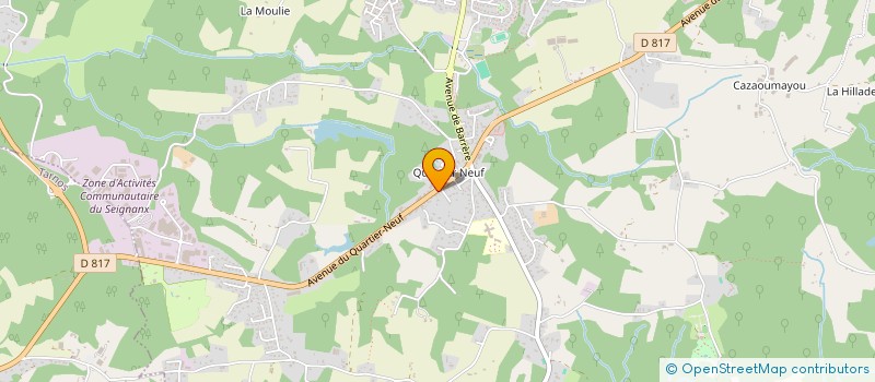 localisation de l'entreprise MONSIEUR FRANCIS BROCARD  SAINT-MARTIN-DE-SEIGNANX