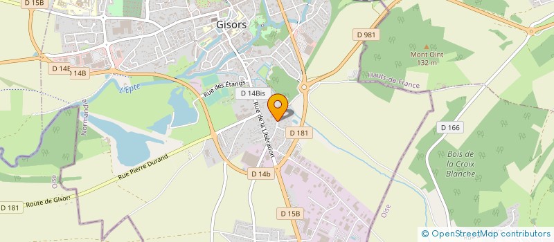 localisation de l'entreprise MONSIEUR FRANCIS BRUGNON à GISORS