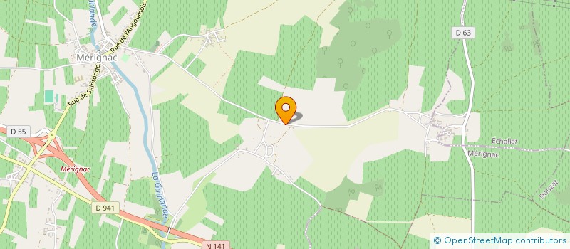 localisation de l'entreprise MONSIEUR FRANCIS BRUN à MERIGNAC