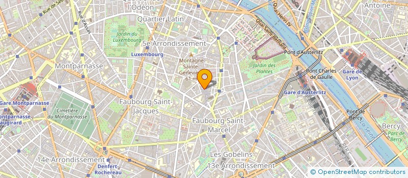 localisation de l'entreprise MONSIEUR FRANCIS BUGNARD  PARIS