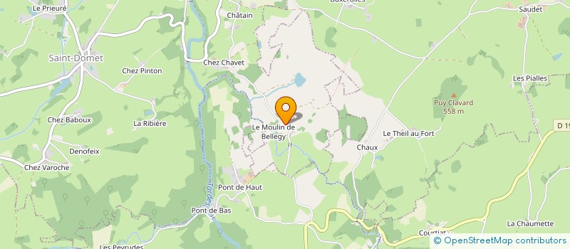 localisation de l'entreprise MONSIEUR FRANCIS BUNLON  CHAMPAGNAT