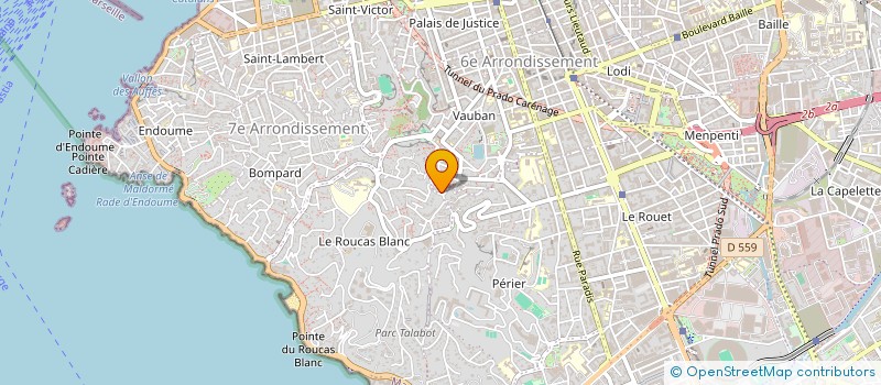 localisation de l'entreprise MONSIEUR FRANCIS CAFFA à MARSEILLE