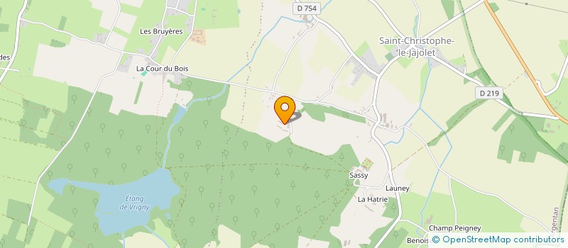 localisation de l'entreprise MONSIEUR FRANCIS CAILLET à ALMENECHES