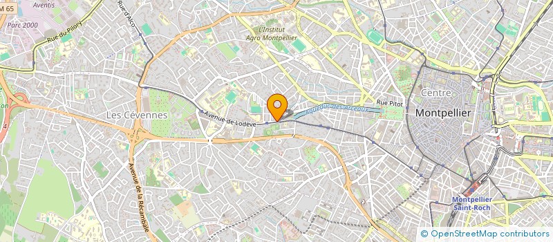 localisation de l'entreprise MONSIEUR FRANCIS CALVET à MONTPELLIER