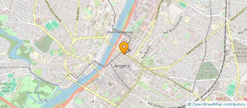 localisation de l'entreprise MONSIEUR FRANCIS CANARD à ANGERS
