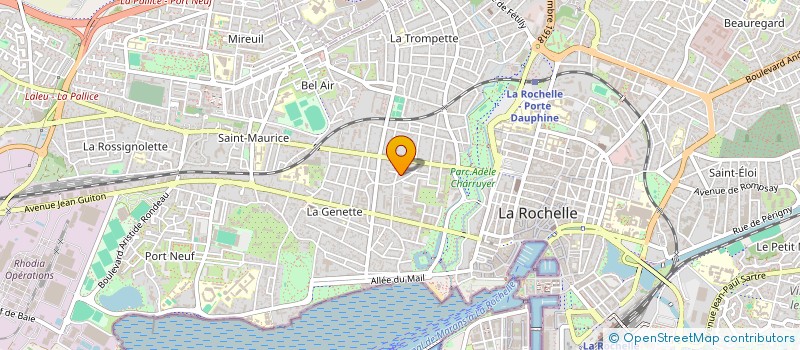 localisation de l'entreprise MONSIEUR FRANCIS CANIGIANI  LA ROCHELLE