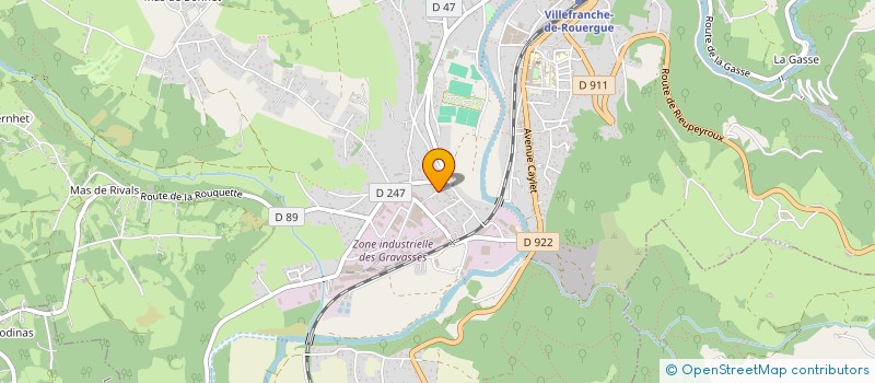 localisation de l'entreprise MONSIEUR FRANCIS CANTALOUBE  MARTIEL