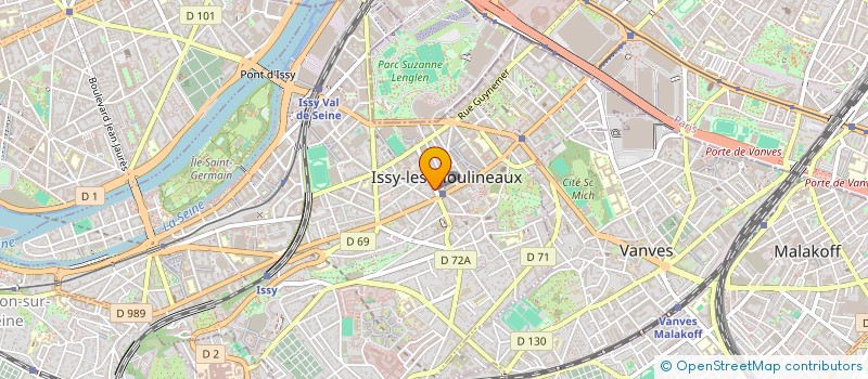localisation de l'entreprise MONSIEUR FRANCIS CAPELUS à ISSY-LES-MOULINEAUX