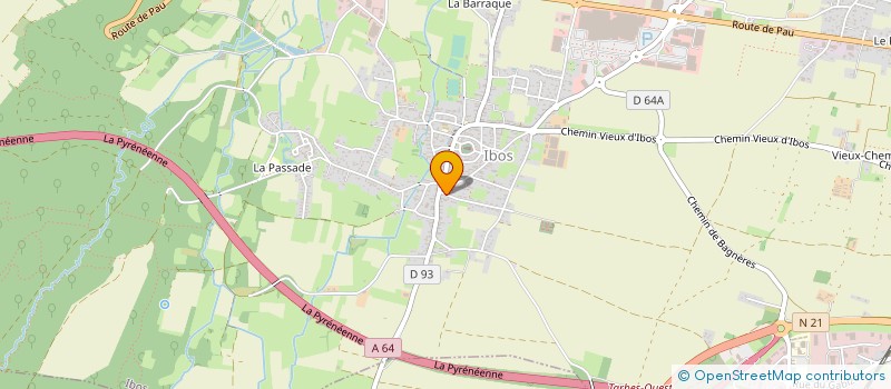 localisation de l'entreprise MONSIEUR FRANCIS CARASSUS  IBOS