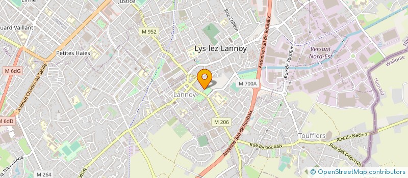 localisation de l'entreprise MONSIEUR FRANCIS CARETTE  LANNOY