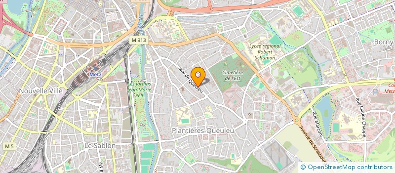 localisation de l'entreprise MONSIEUR FRANCIS CASTILLO  METZ