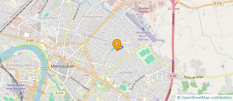 localisation de l'entreprise MONSIEUR FRANCIS CAUSSANEL  MONTAUBAN