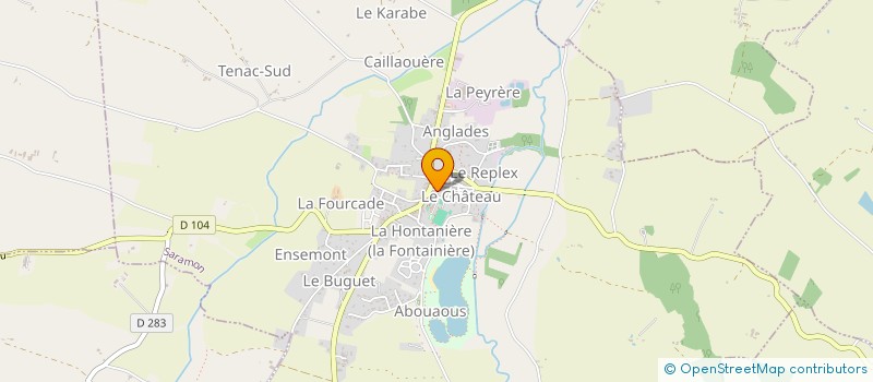 localisation de l'entreprise MONSIEUR FRANCIS CAVASIN à SARAMON