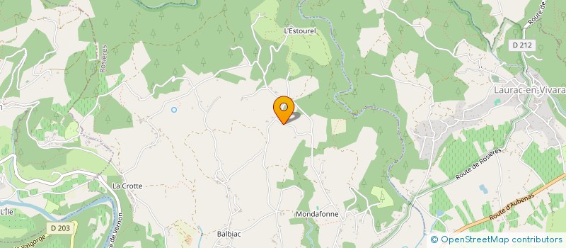 localisation de l'entreprise MONSIEUR FRANCIS CHABANE  ROSIERES