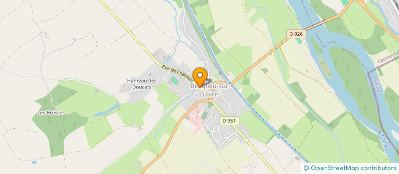 localisation de l'entreprise MONSIEUR FRANCIS CHAFFOIN à BEAULIEU-SUR-LOIRE