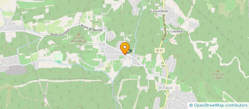 localisation de l'entreprise MONSIEUR FRANCIS CHAMPEY à UCHAUX