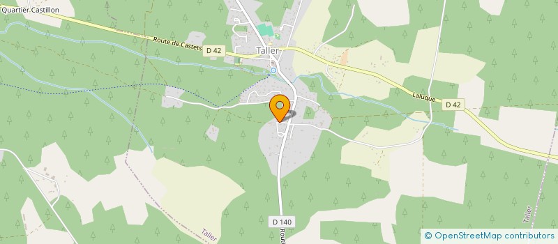 localisation de l'entreprise MONSIEUR FRANCIS CHAMPIGNY  TALLER